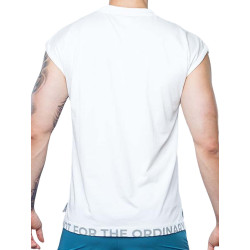 Supawear Wide-Cut Tank White (T9720)